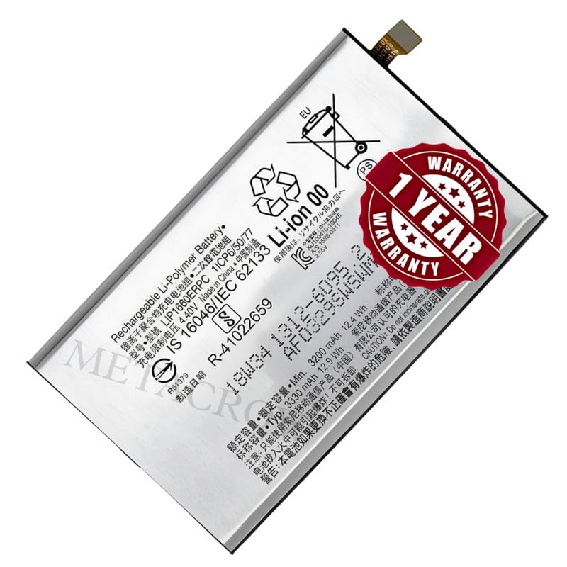 Image of Original LIP1660ERPC Battery Compatible for Sony Xperia XZ3 (H9436, H8416, H9493) - (3330mAh) - 1 Year Warranty JK1