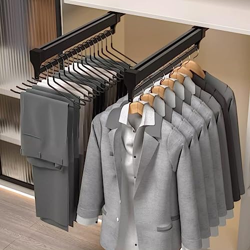 Cintre extensible en alliage d'aluminium pour armoire - 8
