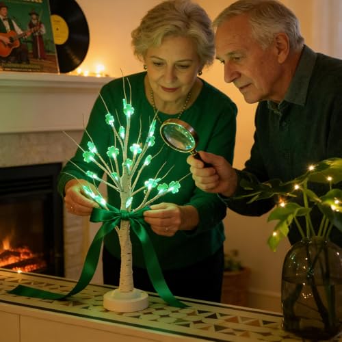 Árbol de mesa iluminado ideal como regalo de bodas y decoración del hogar 3
