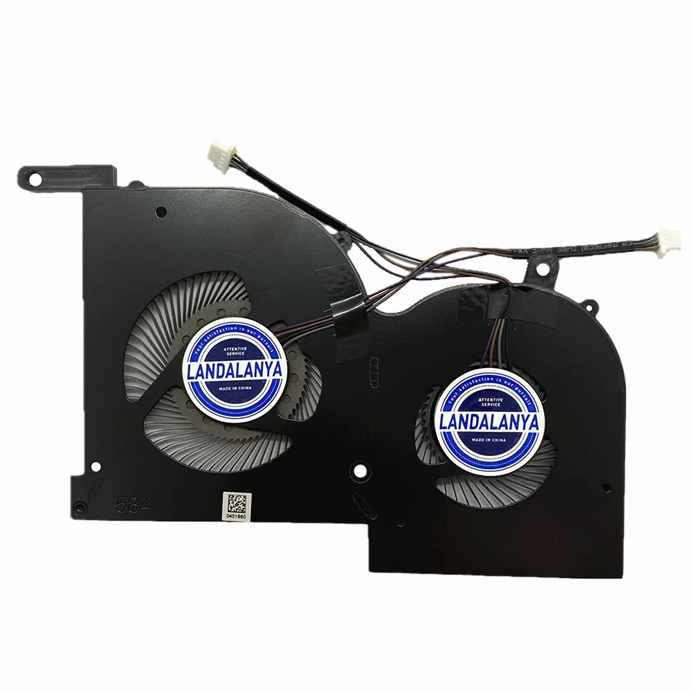 Replacement New GPU Cooling Fan for MSI gs66 Stealth 10sd 10sgs 10sf 10se ms-16v1 ms-16v2 WS66 P66 Series 16V1-G-CCW Fan