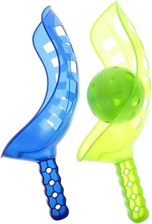 Wowobjects® Fun Air Scoop Ball Toss and Catching Game Child Family Summer Garden Outdoor Activity Yard Fun Sport Game Toy Play Fun