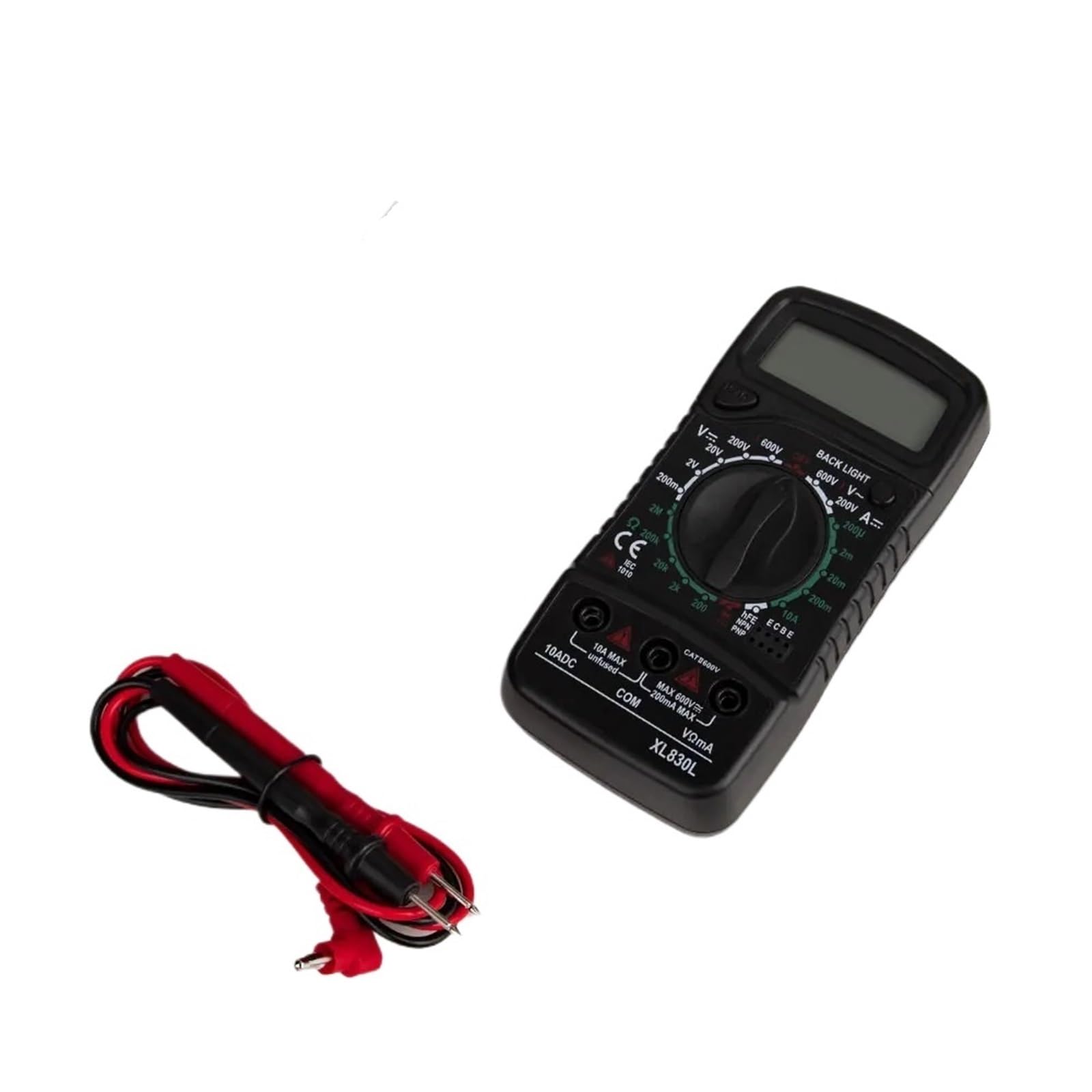 XL830L Digital Multimeter Meter Testers Automotive Electrical Dmm Transistor Peak Tester Meter Capacitance Meter