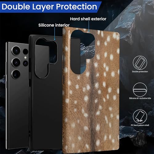 Coque Samsung S24 Ultra double couche en silicone et rigide