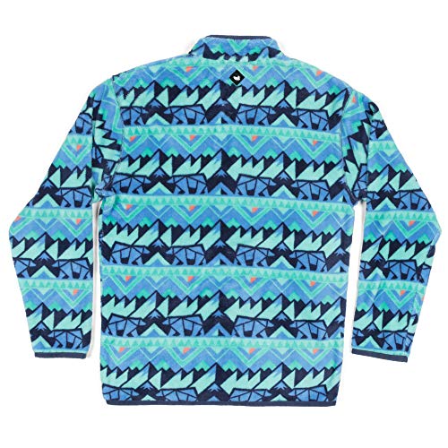Image of Navy Mint Pullover by Southern Marsh
