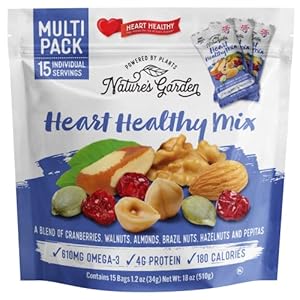 Nature’s Garden Heart Healthy Mix Single Serve – 18 Ounce (1.2 Ounce x 15 count)