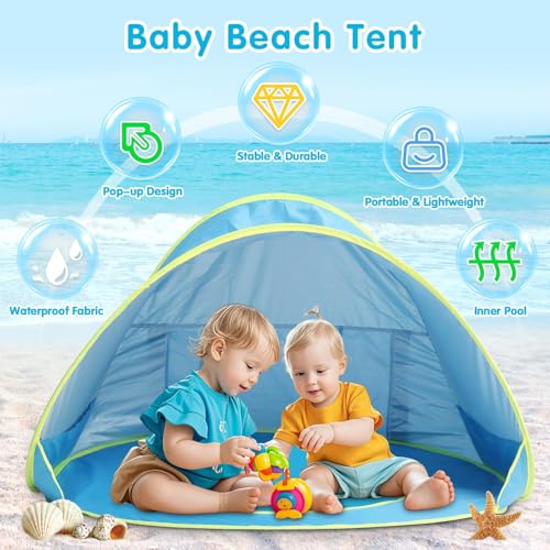 Kapeazo Baby Beach Tent with Pool