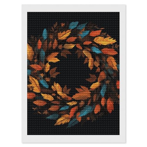 Peinture diamant Thanksgiving resoudre le stress grace a une decoration murale a faire soi-meme