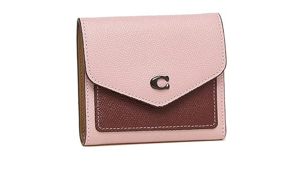 Amazon | [コーチ] 二つ折り財布 ウィン ミニ財布 ワインレッド マルチ