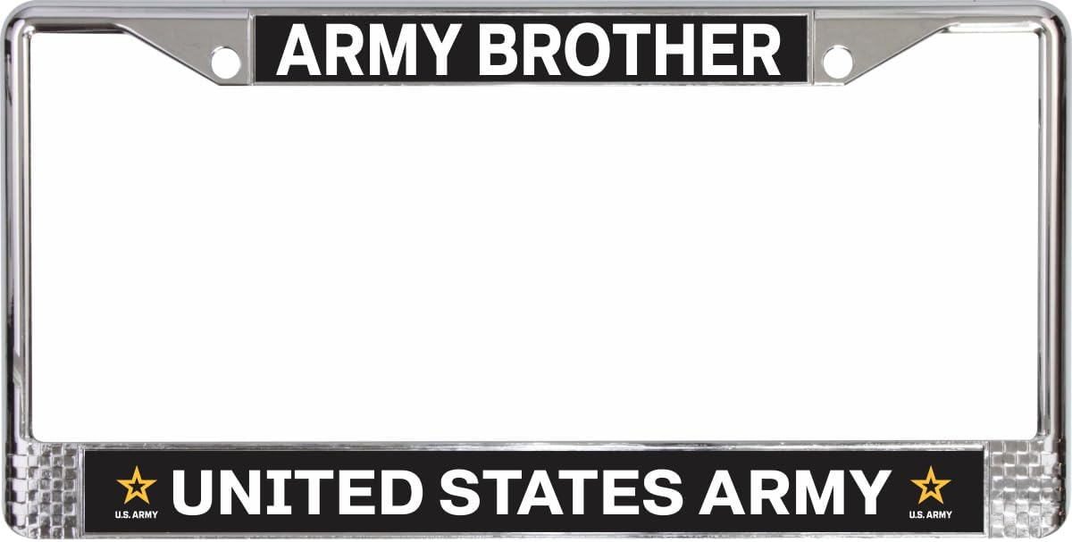 MilitaryBest U.S. Army 'Brother' License Plate Frame