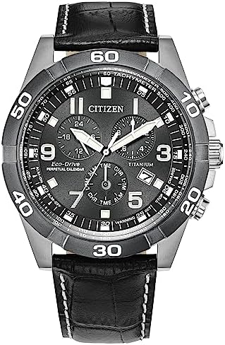 Citizen Relógio masculino Eco-Drive Sport casual Brycen cronógrafo