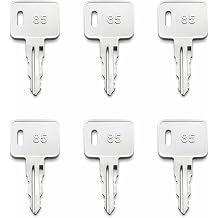 71-120-90 Ignition Switch Key Replacement, 6-Pack, Compatible with Taylor Dunn Utility Vehicles