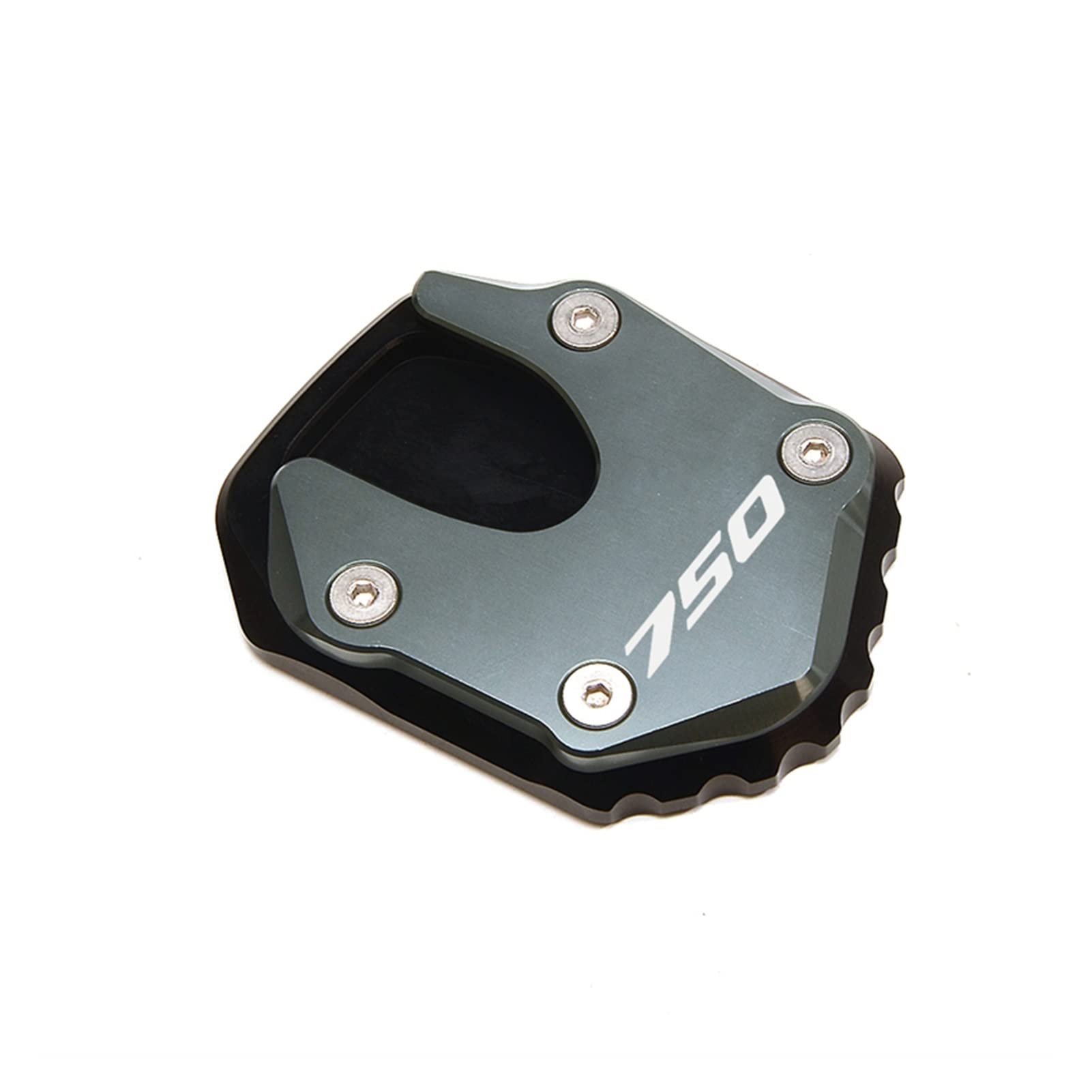 Plaque support de béquille pour Forza 750 anti-enfoncement - Protection CNC pour sol meuble