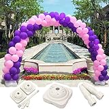 cinturon hebilla grande dorada ESTRUCTURA SÓLIDA: esta columna de globos para bodas es estable con una estructura resistente y se puede reutilizar. Las bases se pueden llenar con agua para mejorar la estabilidad.