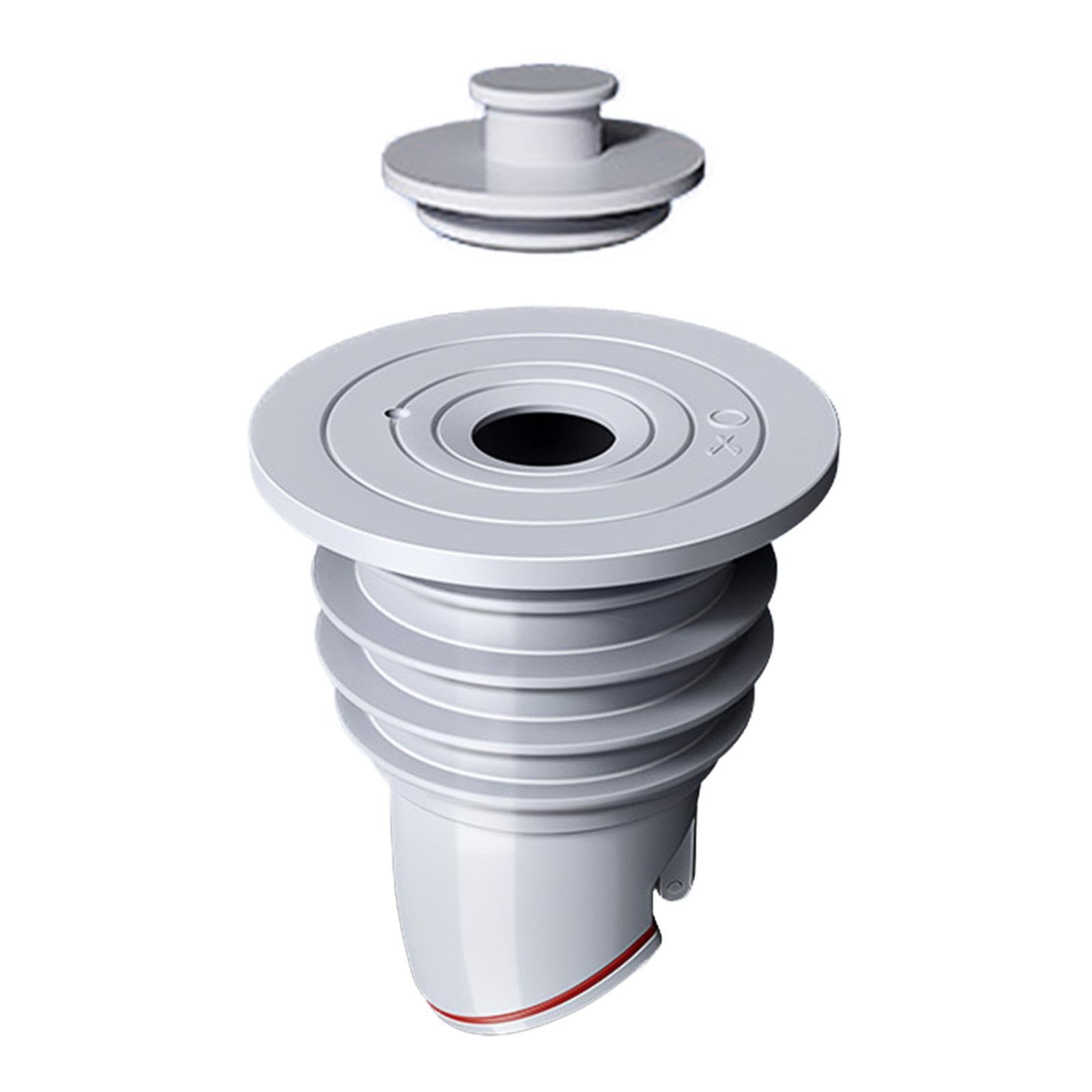 atorse™ drain pipe sealing plug sewer pipe sealing cover for kitchen washing machine 64x73mm