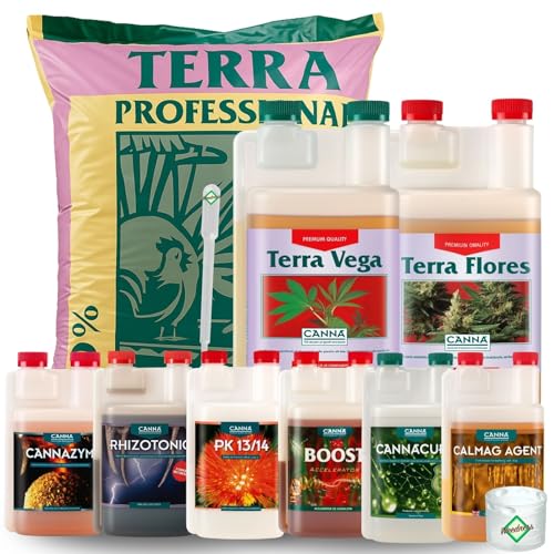 Canna Terra Prof. 50 L Weedness potencia el enraizamiento y la salud de los cultivos caseros
