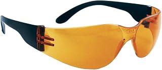 SAS Safety 5342 NSX Safety Glasses - Black Temple - Orange Lens - Polybag
