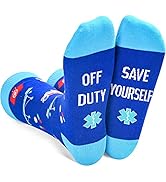 Zmart Unisex Funny Socks EMT Teacher Lawyer Boss Socks, Funny Gifts EMT Teacher Attorney Boss Hav...