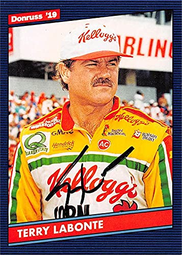 Autograph Warehouse 624706 Terry Labonte Autographed Trading Card