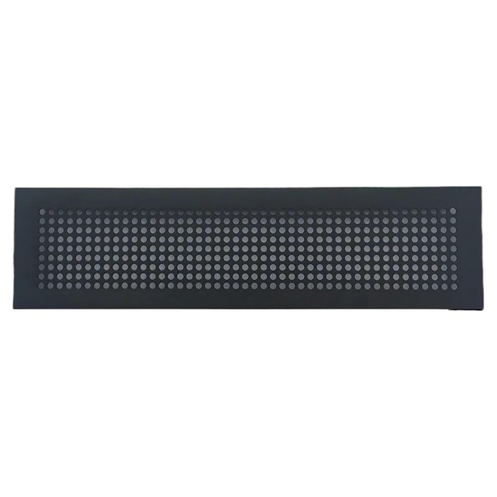 Weqyfdc Black A Ventilation Grilles Rectangular Gold Silver Luminum Ventilation Hole Grille Cover Furniture Shoe Cabinet(,200X80mm)