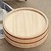 Kichgather 14.2 Inch Wooden Sushi Rice Bowl Hangiri Sushi Oke Rice Mixing Tub (3 pieces)