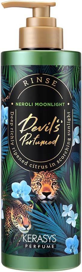KerasysPerfume Devil's Edition Deep Richly Ripened Citrus in Scorching Sunlight NEROLI MOONLIGHT 16.9 fl oz / 500 ml (Conditioner, 1-Pack)