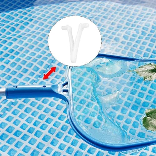 V-Clip für Poolversorgung, Pool-Schmetterling-Clip, V-Clip, Pool-Befestigungsclips, Ersatz für Schwimmbad-Spa-Bürste, Vakuumkopf, V-Clips und Stifte für Schwimmbad, Spa, Vakuumköpfe, 6 Stück