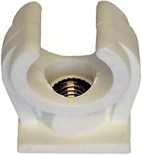 10 Stück Rohrclipse Rohrclips Rohrschelle einfach (8 mm)