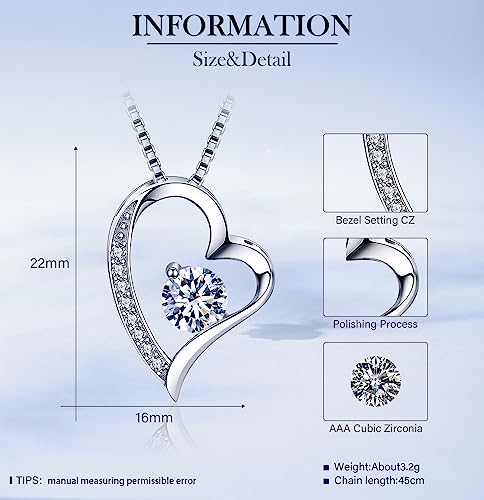 SWEETIME Forever Red Rose Gift Box with Necklace-Real Eternal Rose with 925 Sterling Silver Women Necklace Inside,Enchanted Real Rose Flower Gift for her on Christmas anniversary and Valentine's Day. - Image 5