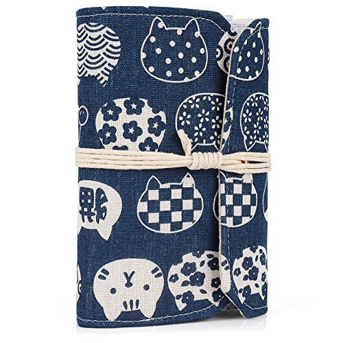 Coopay Sac de Rangement pour Aiguilles à Tricoter circulaires, étui Compact pour Aiguilles à Tricoter circulaires vides, Organiseur pour Aiguilles à Tricoter...