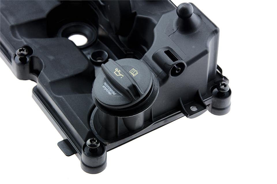 Tapa de válvula con junta Compatible con A3 Q3 Q5 TT Be-et-le Go-lf Pa-ss-at Ti-gu-an Ca-ddy Je-tta Sh-ar-an 1.6 TDI 2.0 TDI 03L103469AD 03L103469S 04L103469