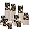 CEILIWEN Pack of 100 Black and Gold Star Paper Cups, 9 OZ/250ml Paper ...
