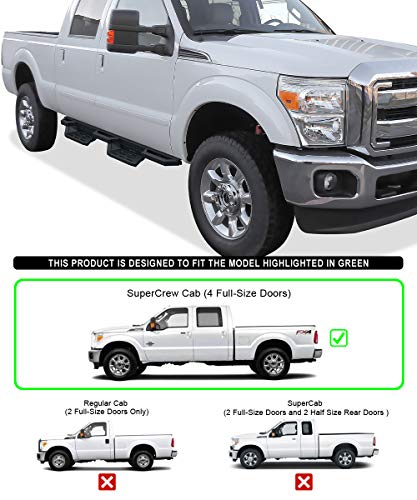 Esquinas laterales acero inoxidable 6.5in para Ford F250 F350 miniatura 2