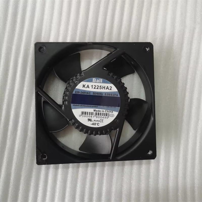 Ventilador de refrigeración axial de CA de 120 mm, 220-240 V, rodamiento