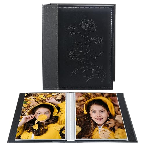 Miaikoe Small Photo Album 6x4 2 Packs, Each Pack Holds 50 Vertical Pictures
