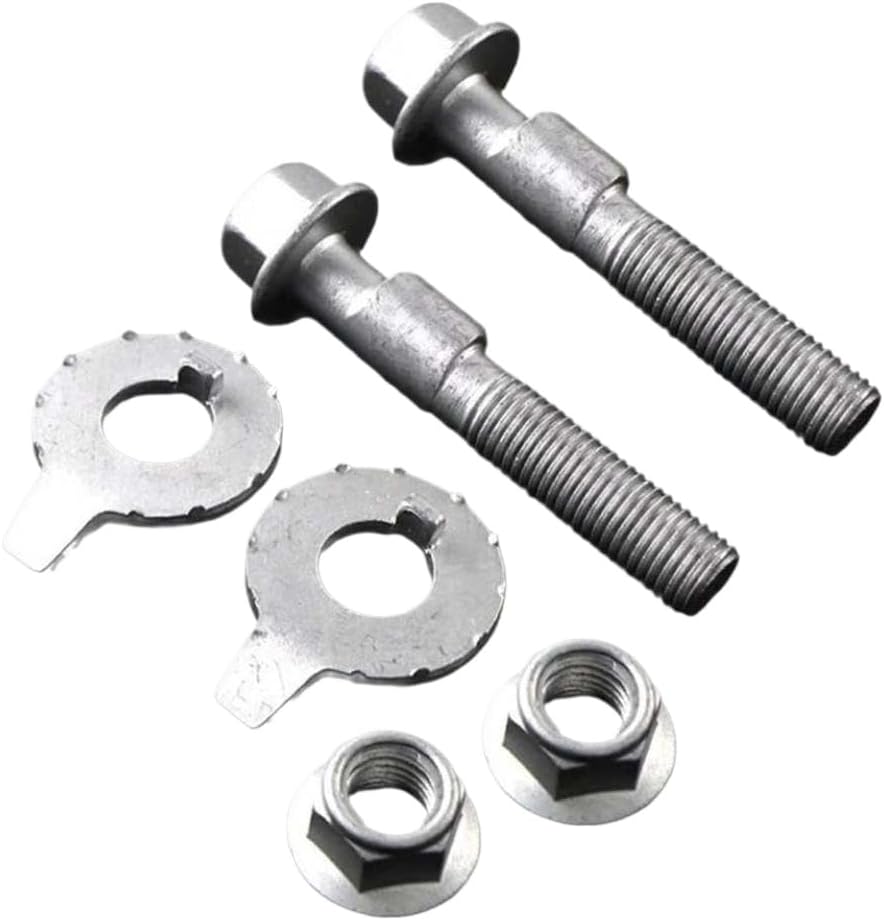 Suspension Arm Alignment Eccentric Adjustment Cam Bolt Replacement Compatible With 10mm Vehicles