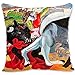 BONNIU Housse Coussin Decoratif 45X45 cm Protège Oreiller Velours Zippé Abstrait Art Deco - Picasso - Tauromachie Décès du Toreador 1933 B5410