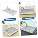 Levemolo 1set Puppy Litter Pan Grate Dog Pee Train Toilet Pet Indoor Potty Dog Toilet Tray Safe for Use