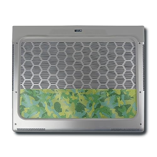 Image of MightySkins Glossy Glitter Skin Compatible with Alienware X16 R1 (2023) Full Wrap Kit - Verde Camouflage | Protective, Durable High-Gloss Glitter Finish | Easy to Apply | Made in The USA