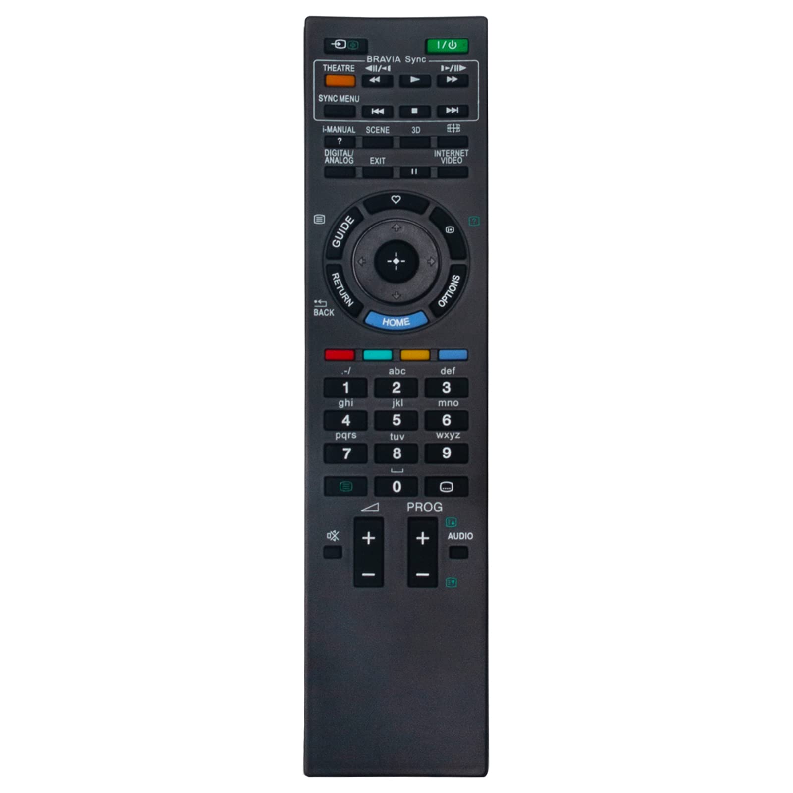 Allimity RM-ED019 RM-ED034 Replacement Remote Control fit for Sony LCD Digital Colour TV KDL-40HX800 KDL-46HX800 KDL40HX800 KDL46HX800