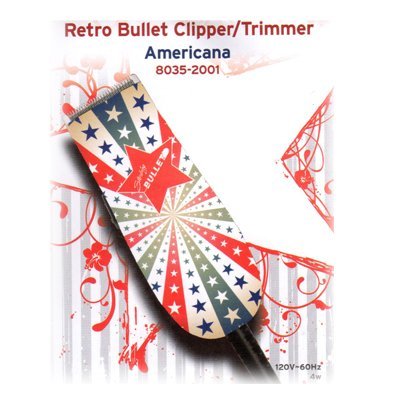 Wahl Retro Bullet Clipper Trimmer Americana 8035-2001