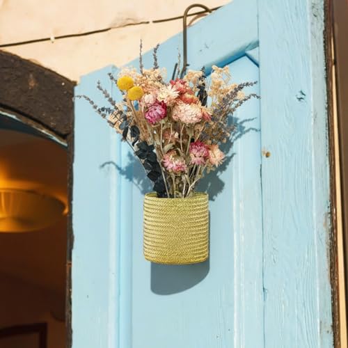 27 Stück Getrocknete Blumen Lavendelzweige,Gänseblümchen,Schleierkraut,Eukalyptusblätter,goldene Hammerblumen,Natürliche Gemischte Echte Getrocknete Gepresste Blumen für Heimtischdekora