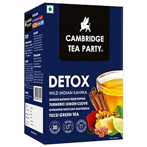 Detox, Wild Indian Kahwa, Green Tea, Immunity Booster, 30 Tea Bags