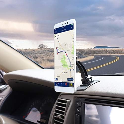 qdlzlg 360 degree rotating car adjustable paste magnet magnetic mobile phone holder car air vent clip mount