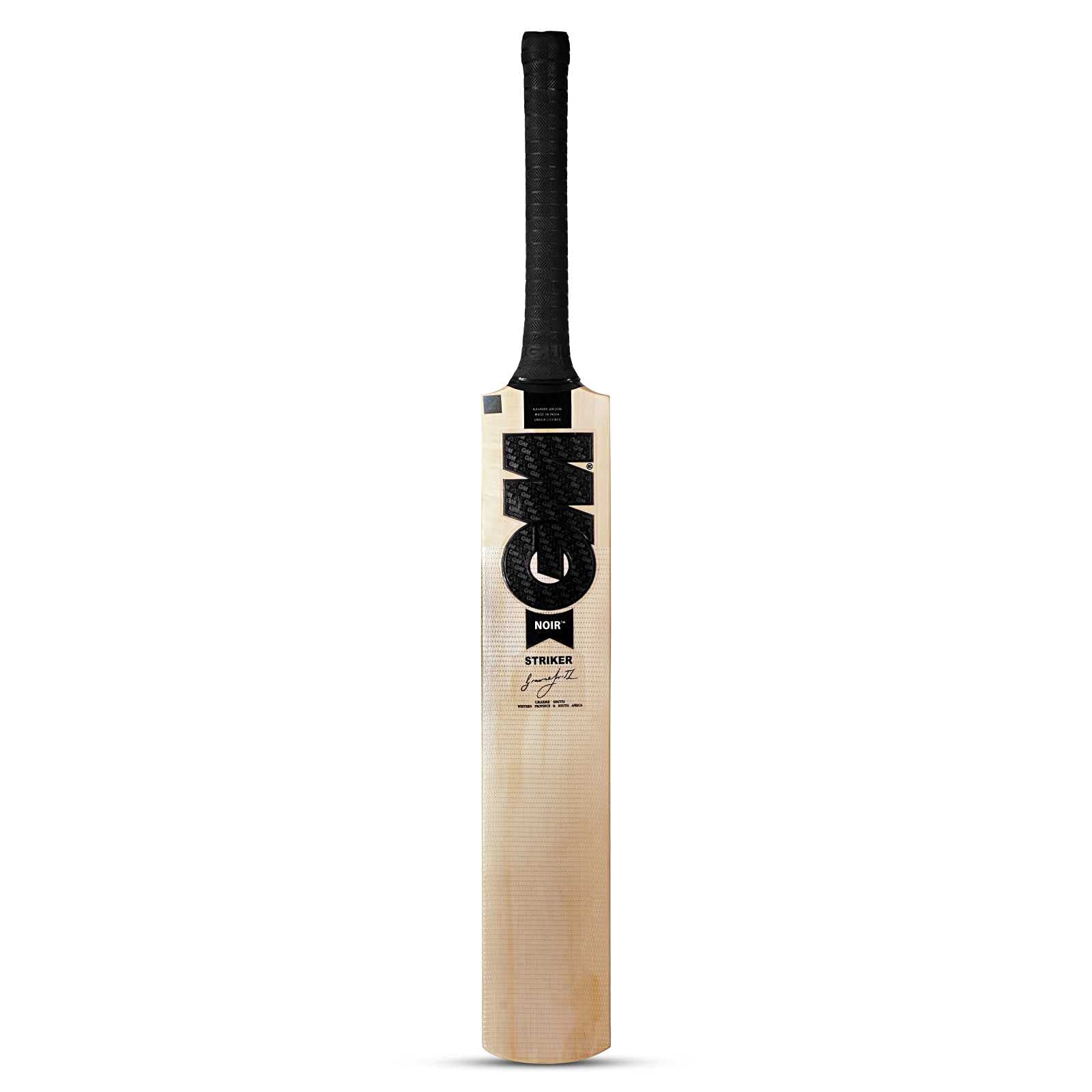 GM Noir Striker Kashmir Willow Cricket Bat with Cross Weave Tape on The Face | Size-1 | Light Weight | Free Cover|, Multi Colour (B098153892) Amazon Price History, Amazon Price Tracker