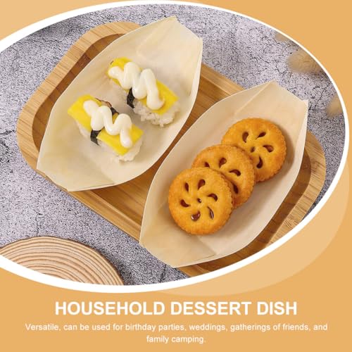 Set 200 platos desechables para sushi Lurrose miniatura 4