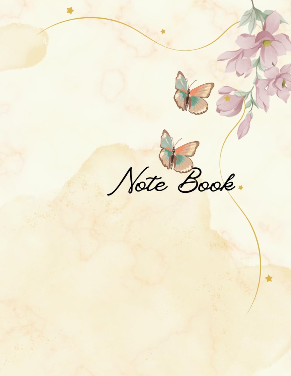 Notes book - writting journal:90 GSM, ruled paperback.