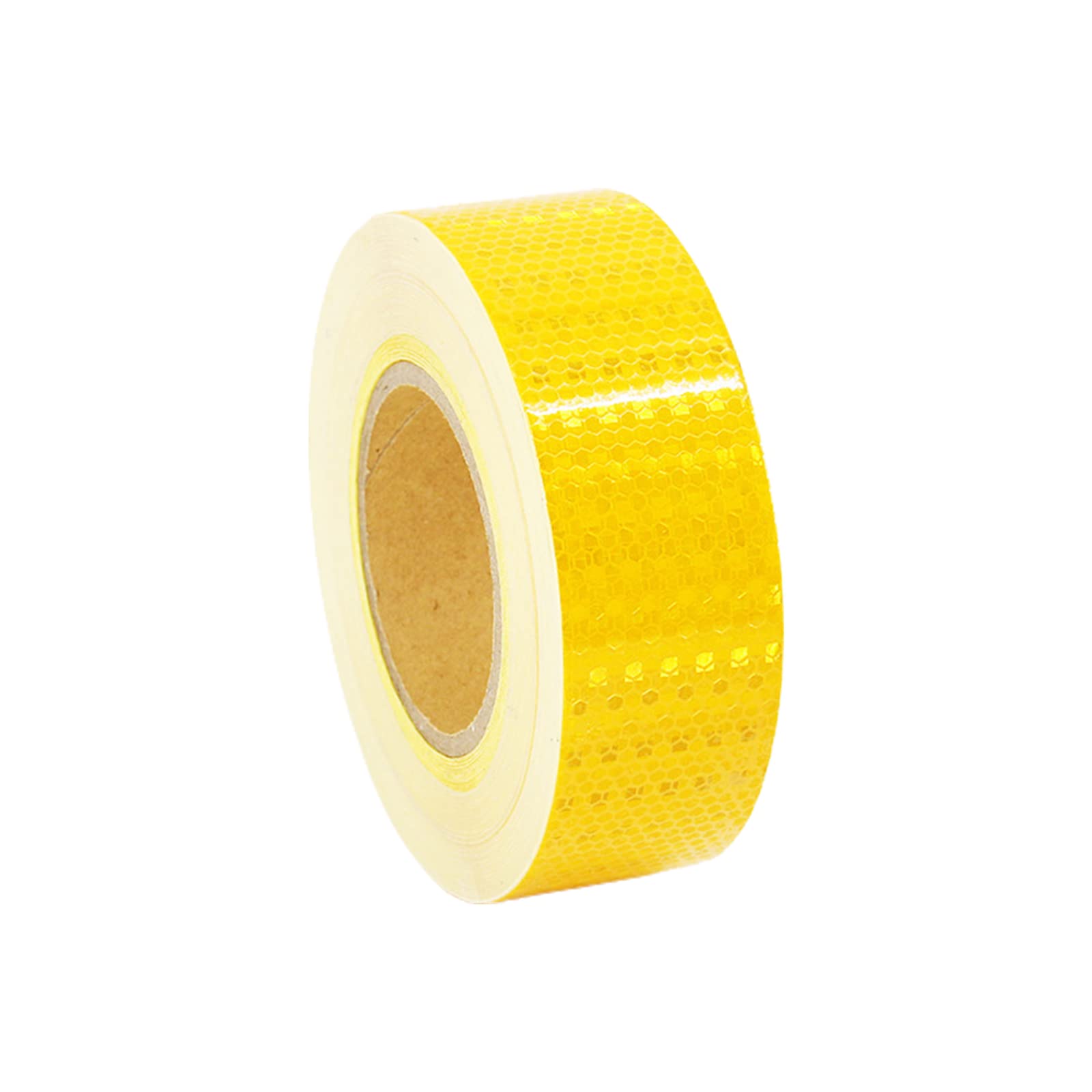 Reflektierendes Klebeband, Warnband, Straßenband, 2 Zoll x 82 Fuß, Warnreflektor, wasserdichtes Outdoor-Auffälligkeitsband, hohe Viskosität, wasserdicht, lichtbeständig, langlebig, Reflektor-Auffällig