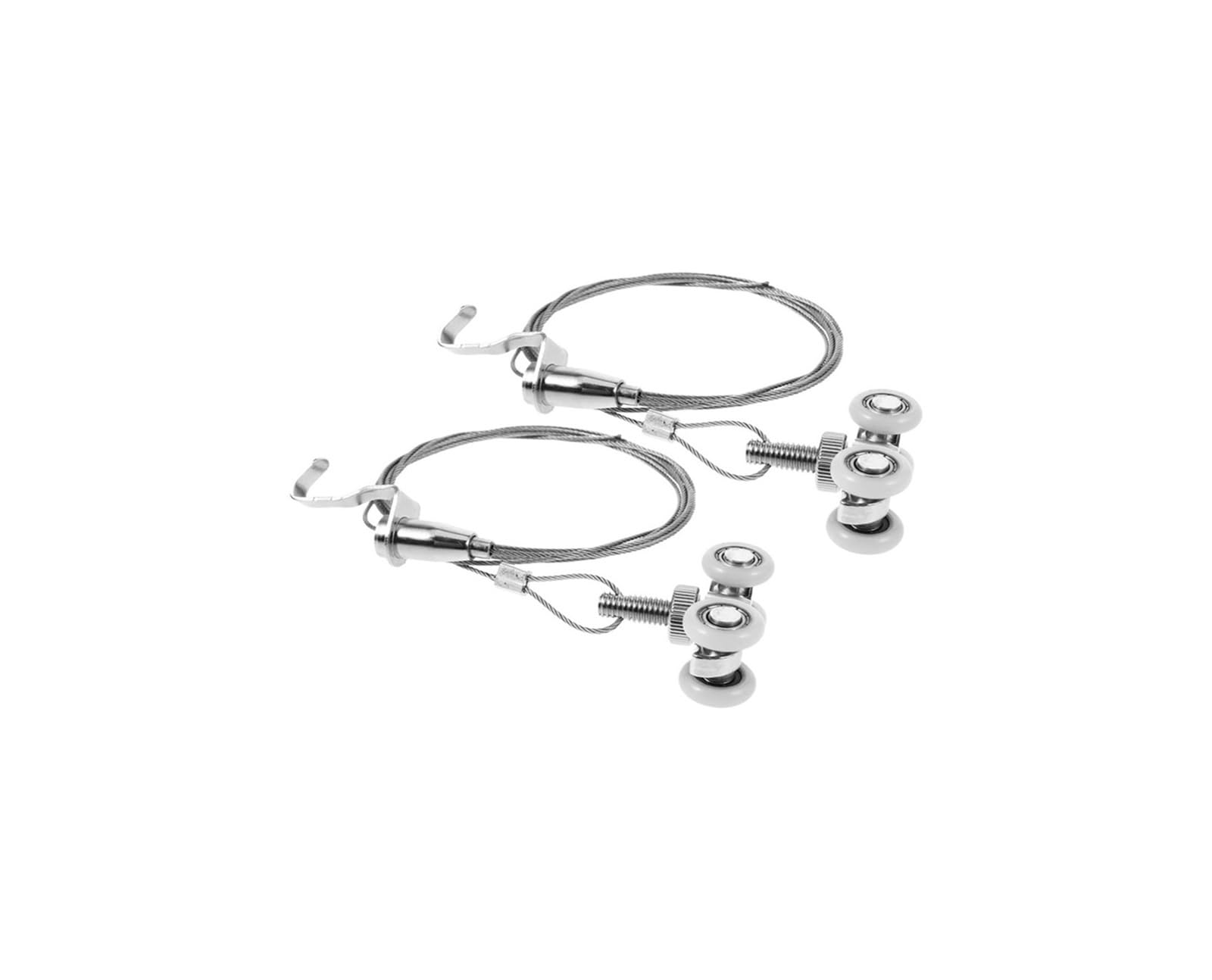 FGJsfhrDTU Picture Hanging Hooks, Picture and Photo Frame Hanging Wire Kit with Hooks and Pulleys, Pack of 2