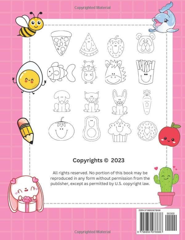 Miniatura 2 de How to Draw Cute Things - Fun and Easy Step by Step Guide for kids - Gifts for 6 -8 year old Girls