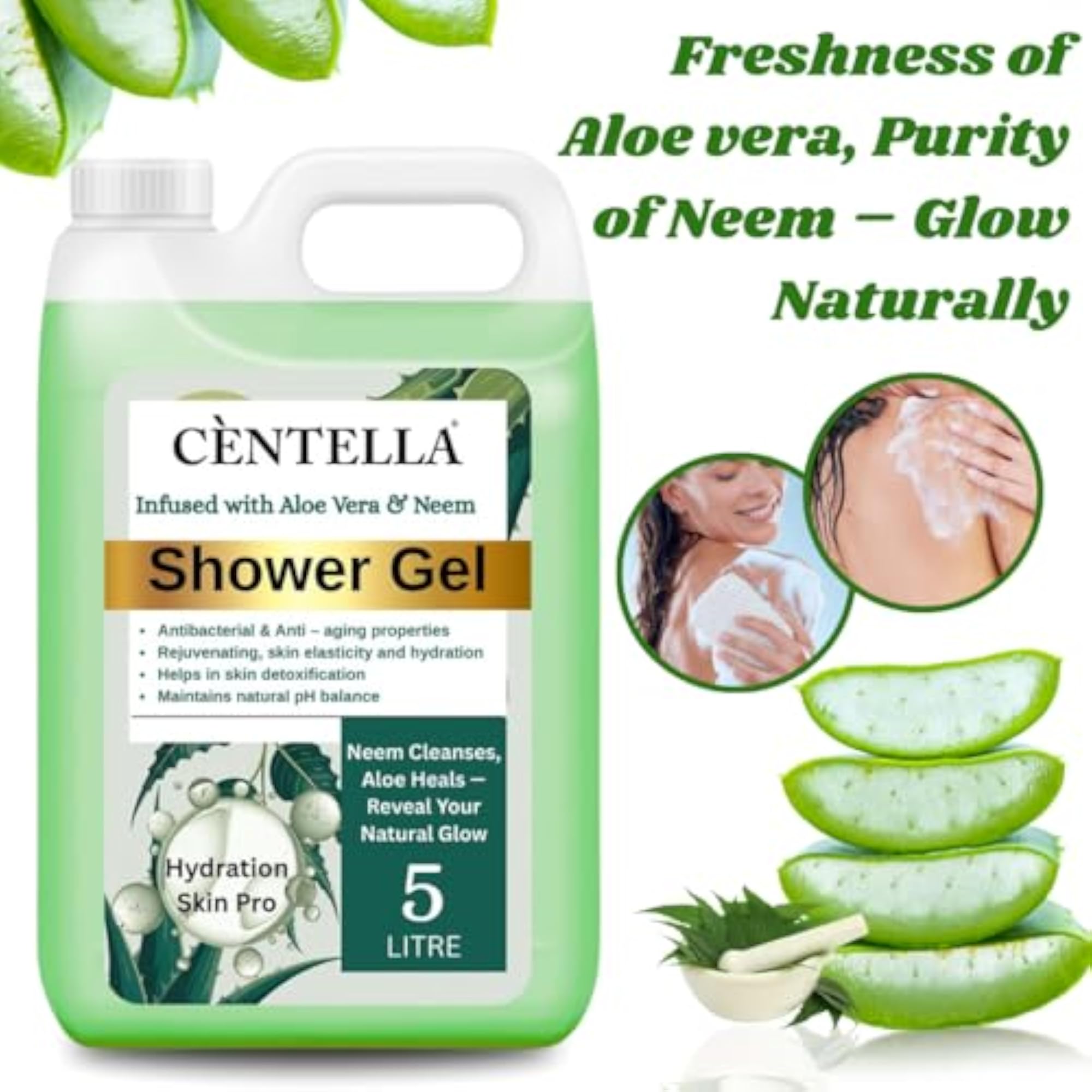 Gentle Nourishing Body Wash for Dry Skin, Refreshing